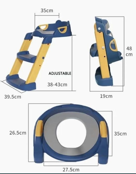 Универсальная подставка для унитаза и горшка.