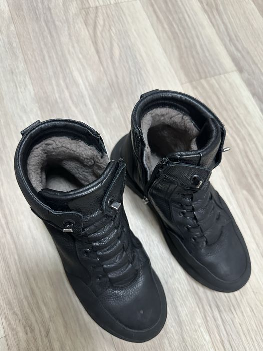 Обувь зимняя кожа 37 рр девочка