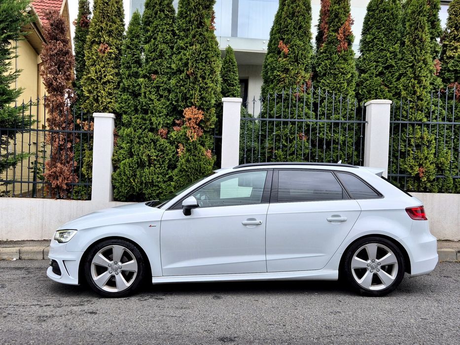 Audi A3-S line plus- Stronic- Automat-Active Sound Tobe-Garantie