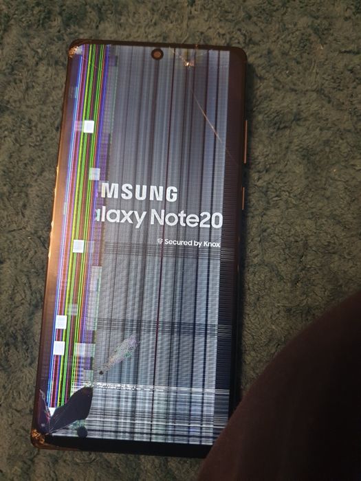 Galaxy note 20 cu display defect