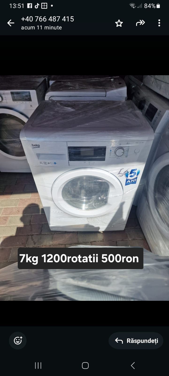 Mașina de spălat garantie și transport
