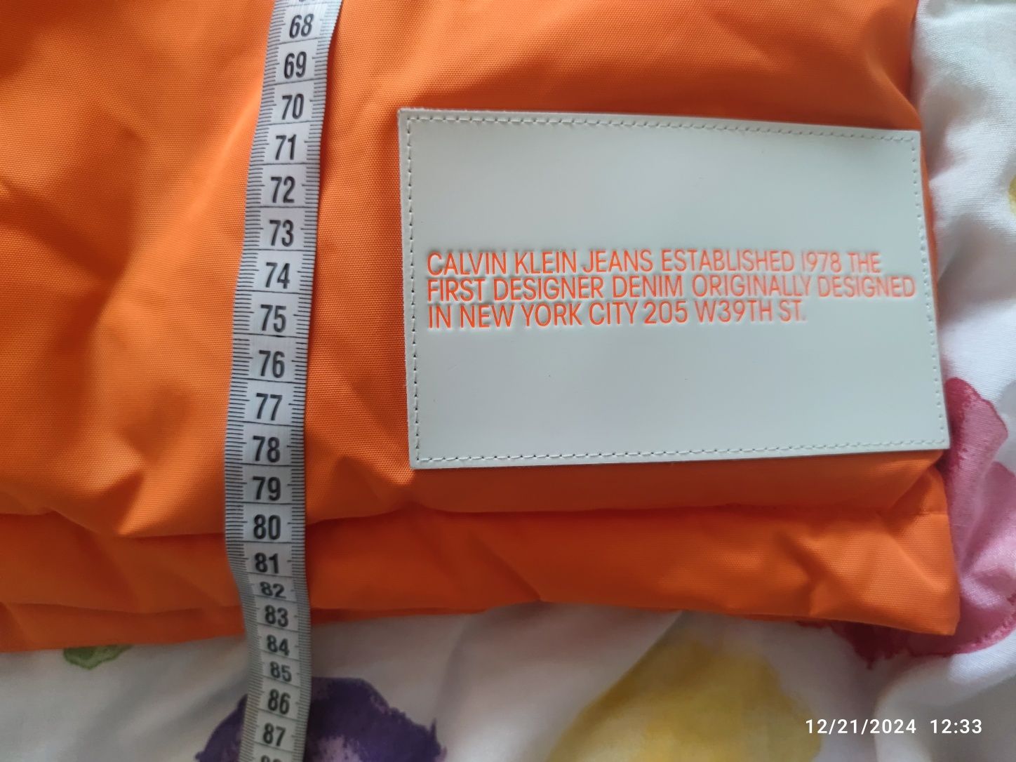 НОВО! Calvin Klein ГЪШИ ПУХ яке Oversize Parka