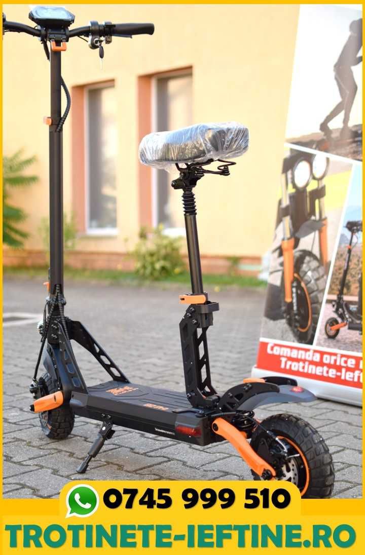 Trotineta de TOP Ieftina! OffRoad cu SCAUN! G2 PRO ORIGINALA NOUA 55km