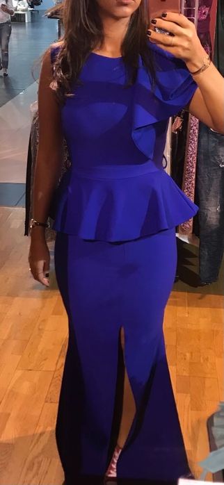 Rochie lunga Albastra M