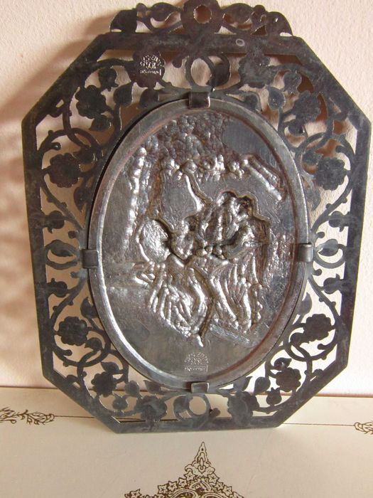 cadou rar metalic Tablou 3D si rama  detasabila colectie Germany 1970