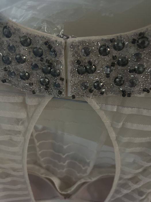 Rochie Asos cu guler tip camasa si paiete