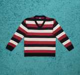 Pulover Tommy Hilfiger - Striped Red&Black