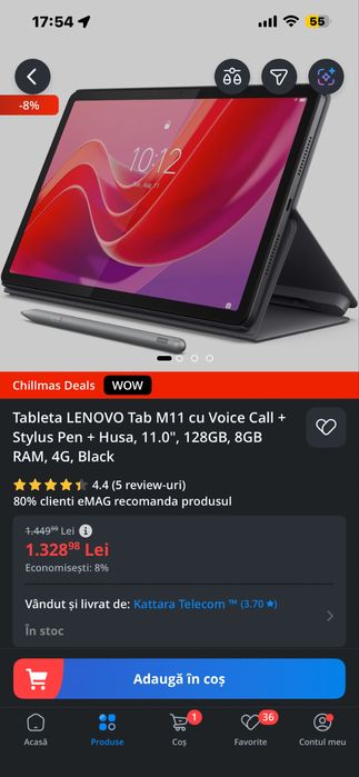 Tableta Lenovo Tab M11