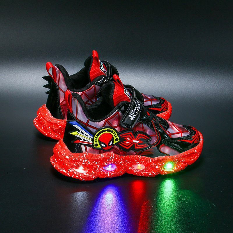 Adidasi Spider-Man cu led-uri