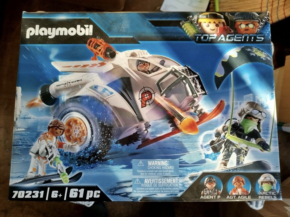Playmobil - Top Agents 70231, Dino Rise 70927, City Life 71042