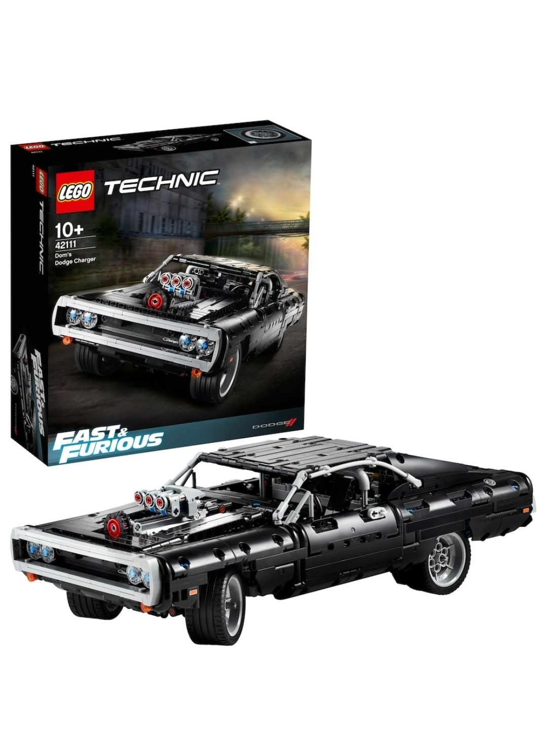 LEGO Technic - Dom's Dodge Charger 42111, 1077 piese