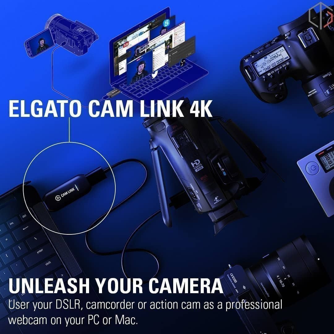 СКИДКА! 4K Карта Видеозахвата Elgato Camlink/Cam Link для Захвата Виде