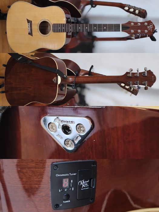 Chitara Michael Kelly V5, Gâtul Reglabil, Electro Acustica Fishman