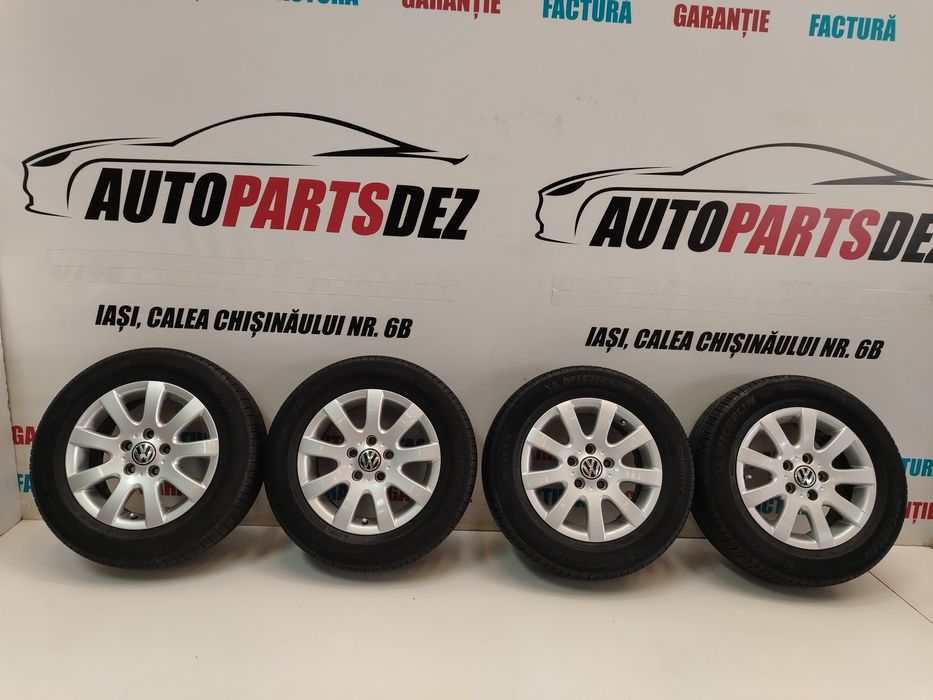 Jante aliaj Golf 5 6 Touran A3 Octavia 2 Jetta 195/65 R15