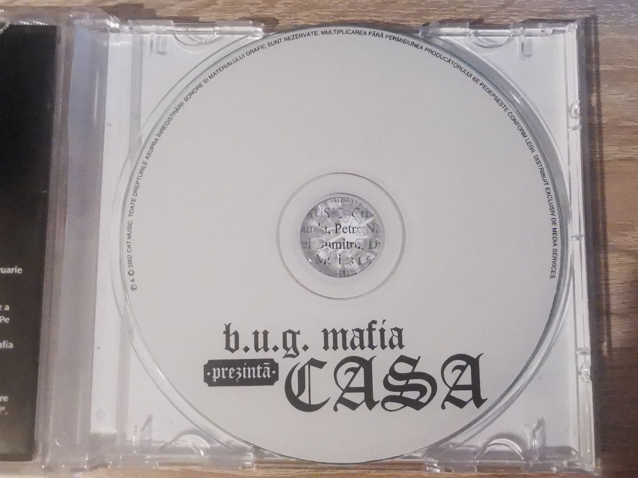 Album CD Hip Hop BUG Mafia Casa