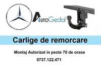 Carlig remorcare Mercedes C-Class - Omologat RAR si EU -5 ani Garantie