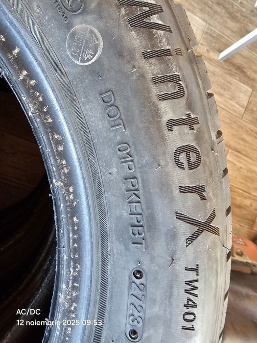 Patru anvelope de  iarnă 205/60/16, stare foarte bună