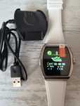 Smartwatch bărbați/femei,ceas automatic alb-nou,cutie