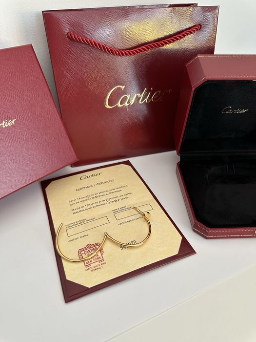 Brățară Cartier Juste un Clou 16 Slim Gold 750 cu Cutie