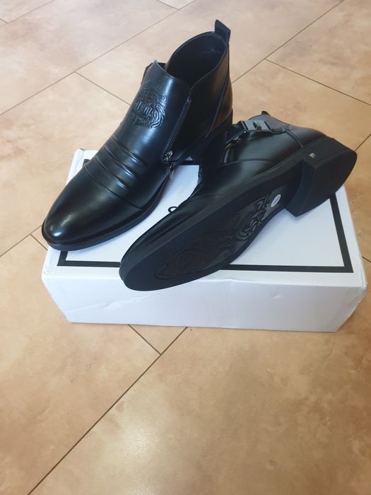 Мъжки  кожени боти