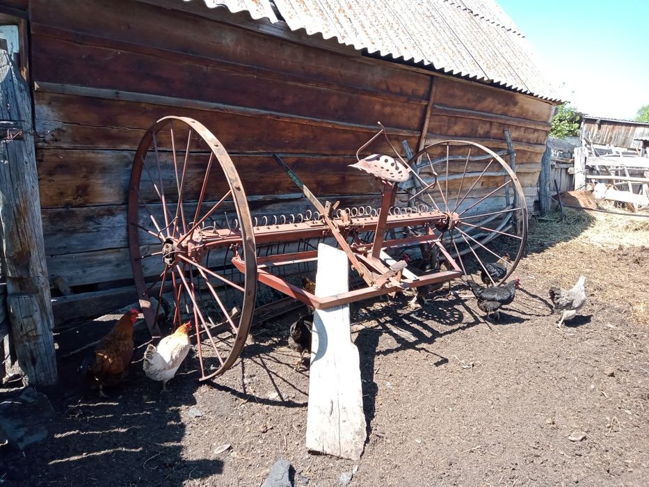 Конные поперечные грабли, Ат грабок