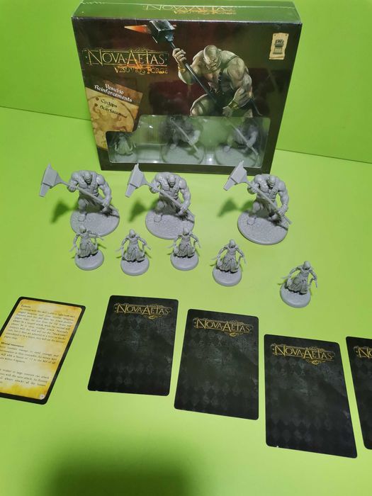 Set figurine NOVA AETAS. Cyclops monster onboard game.