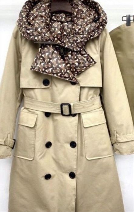Burberry зимно двулицево палто/ тренчкот