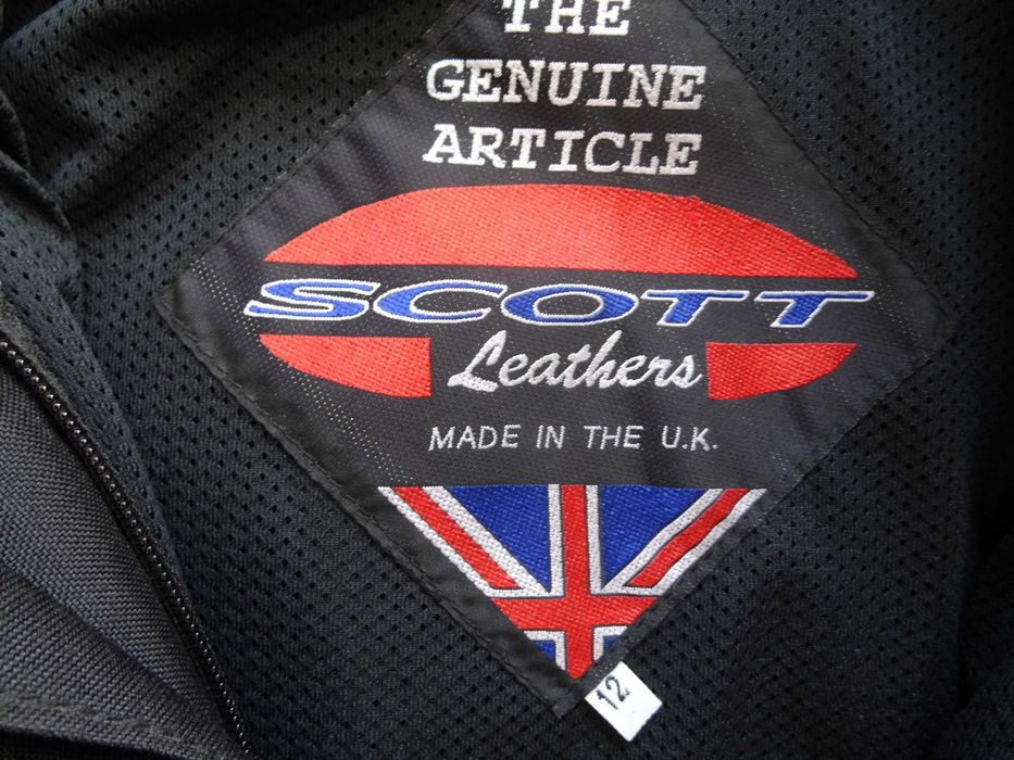 scott S дамско кожено моториско яке