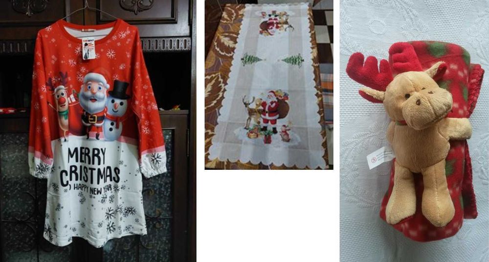 Articole Craciun NOI: Bucatarie, Decoratiuni, Rochie, Paturica