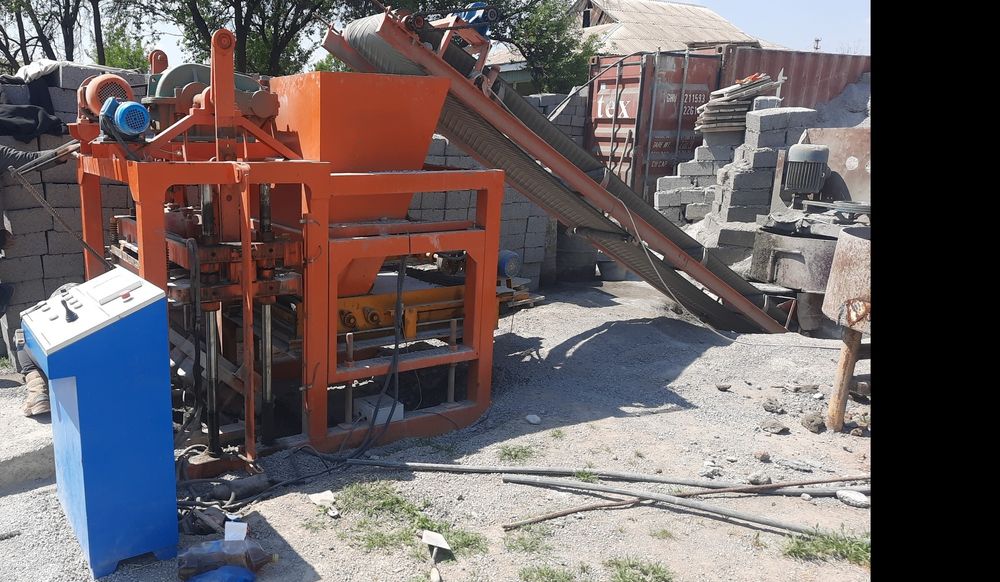 Пескоблочный станок, шлакоблочный, сплитерный станок, шлакаблок станок