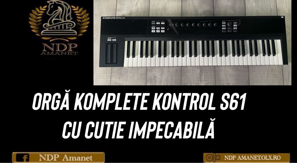 NDP Amanet NON-STOP Calea Vitan Nr.121 Orga Komplete Kontrol S61 CUTIE