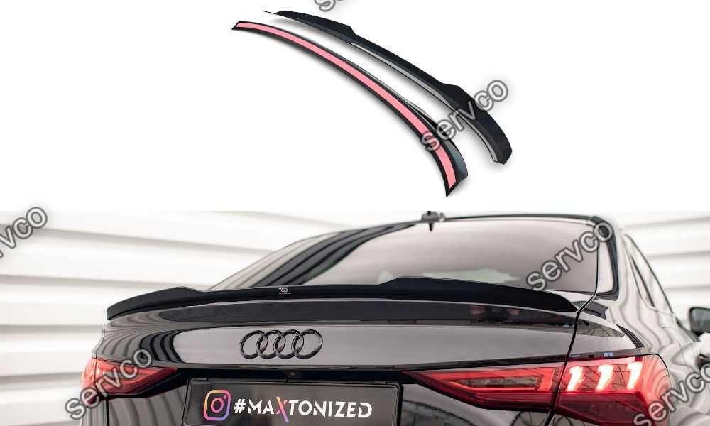 Eleron spoiler cap Audi A3 / A3 S-Line Sedan 8Y 2020- v6 - Maxton