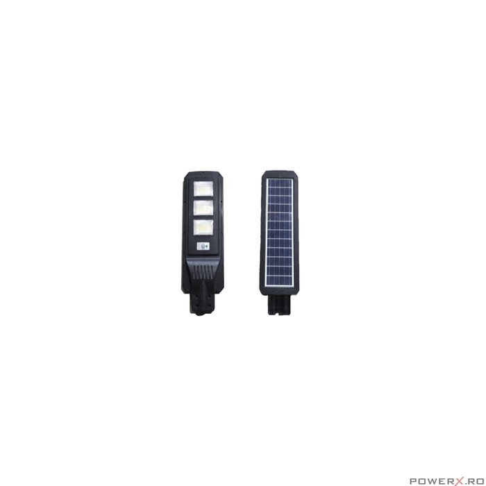 Lampa, proiector 90w, incarcare solara, led, 3 cadrane, stradala