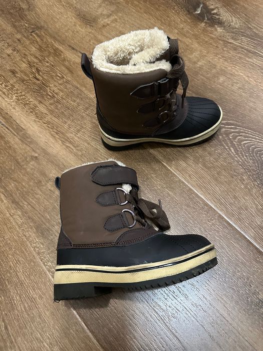 Сапоги зимние на мальчика