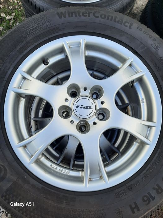 Ляти джанти с гуми зимни 5×114.3, 16цола