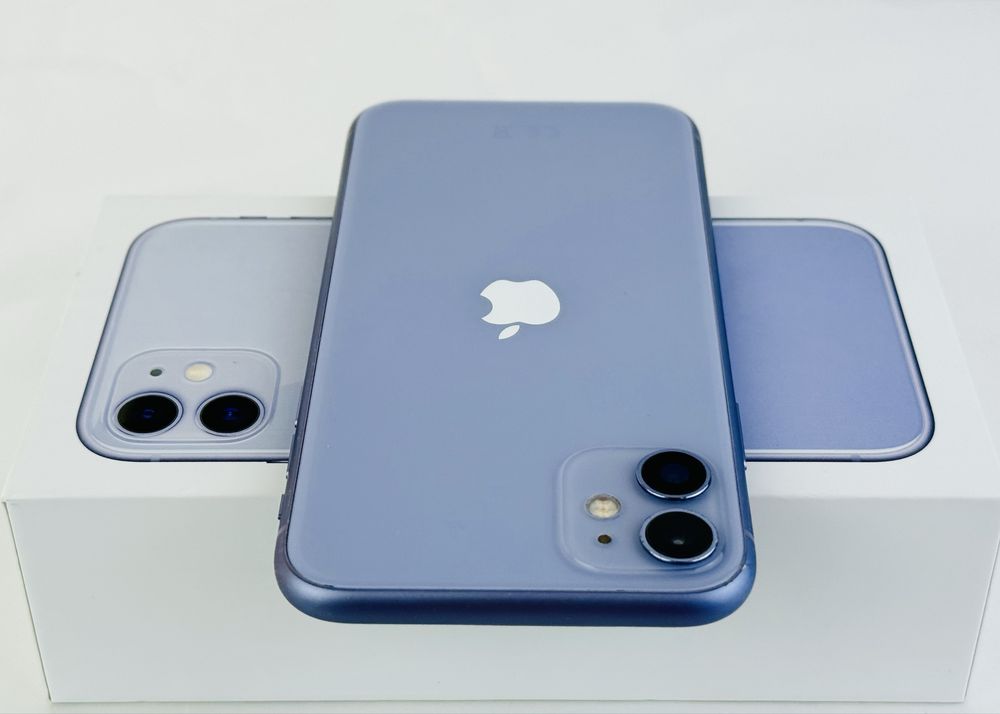 Apple iPhone 11 64GB Purple Перфектен! Гаранция!