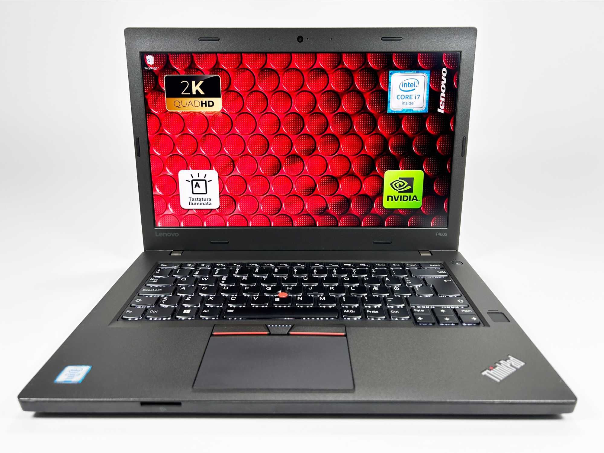 Laptop Lenovo Thinkpad i7 Ecran 2K 256 GB SSD Nvidia ultrabook CA NOU