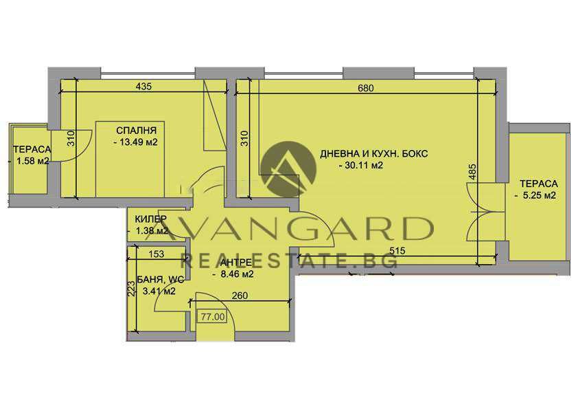 Продава се Двустаен апартамент в Пловдив, Христо Смирненски - 89 кв.м за 1651 €/кв.м - Снимка #3