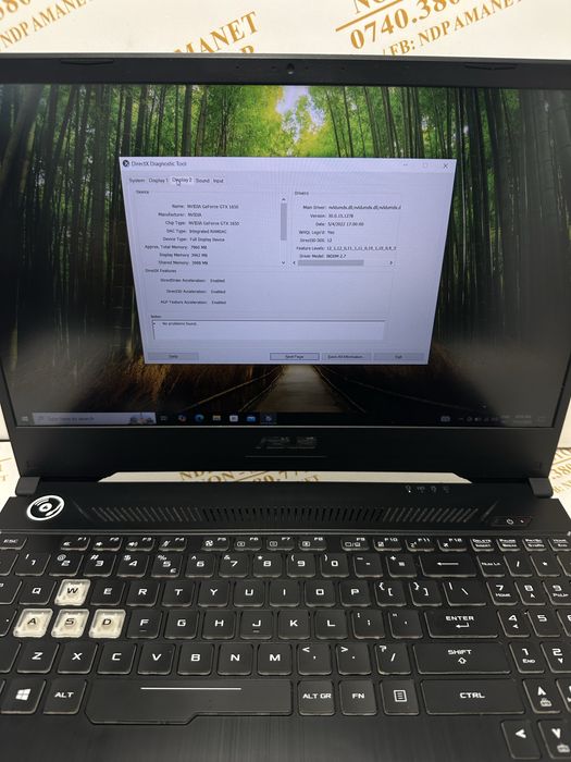 NDP Amanet NON-STOP Calea Vitan Nr. 121 ASUS TUF GAMING (37110)