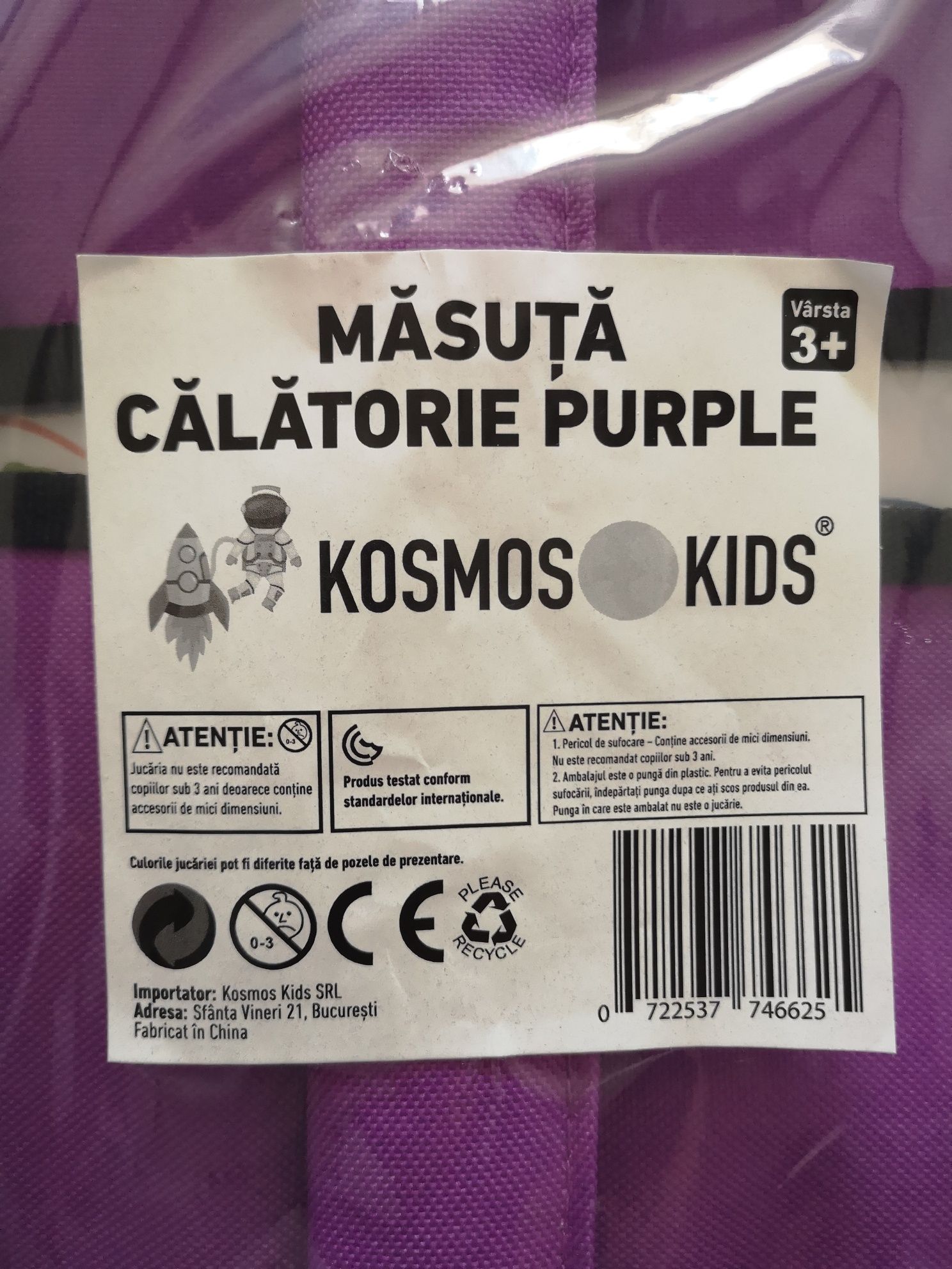 Măsuta călătorie Kosmos Kids