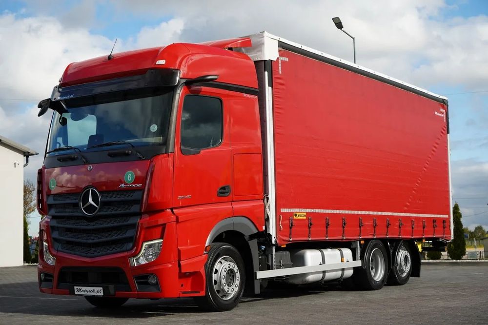 Mercedes-Benz ACTROS 2545 / SOLOWKA / 6x2 / PUNTE RIDICATĂ / BIG SPACE / WIELTON / 2021
