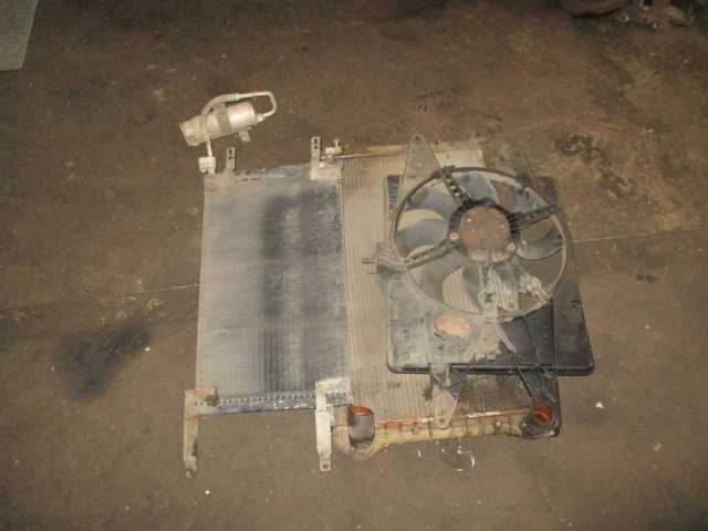 Radiator apa racire clima ac ventilator Fiat Doblo motor 1,6 benzina