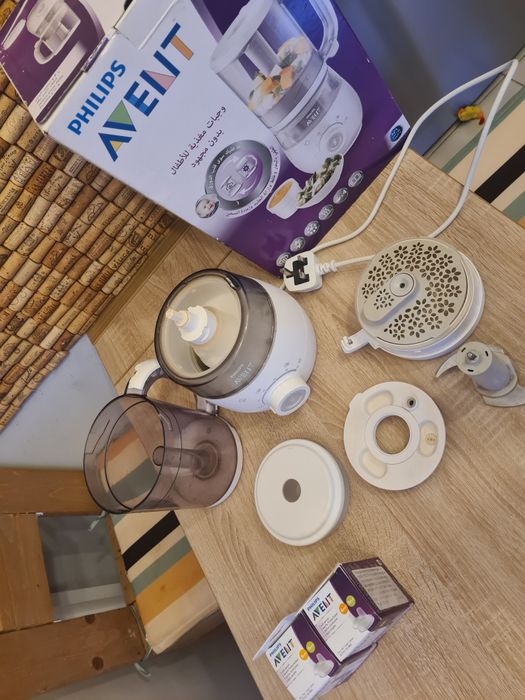 Aparat de gatit cu aburi si blender 4 in 1 Philips SCF875/01