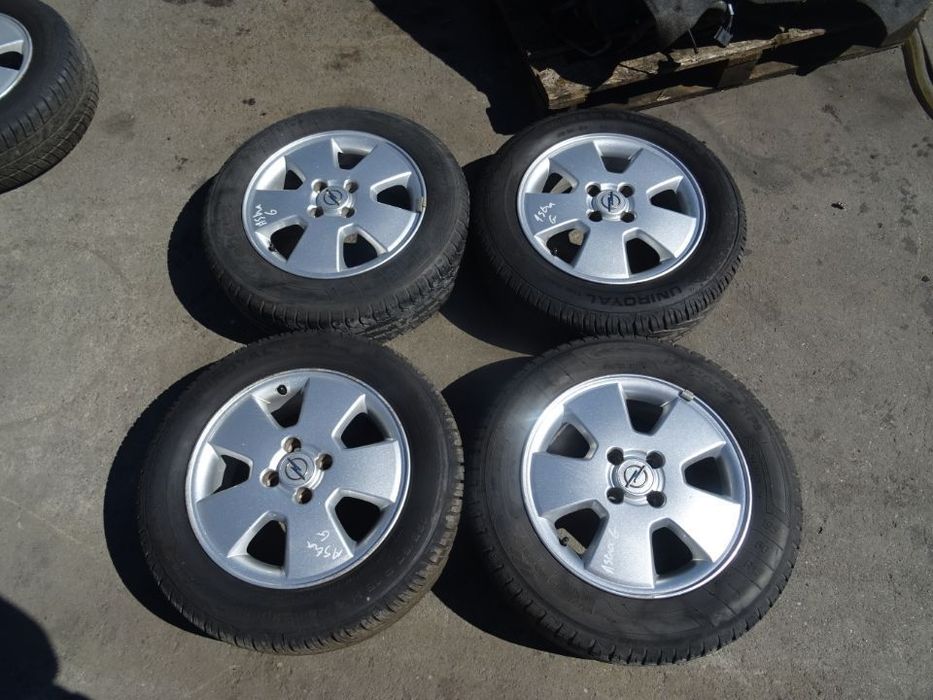 Vand Jante aliaj cu Cauciucuri Opel Astra G 195/60 R15  6Jx15H2ET49 din 2007 cod: 24437244