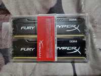 Оперативная память (ОЗУ) Kingston HyperX Fury, 16 Гб, DDR4