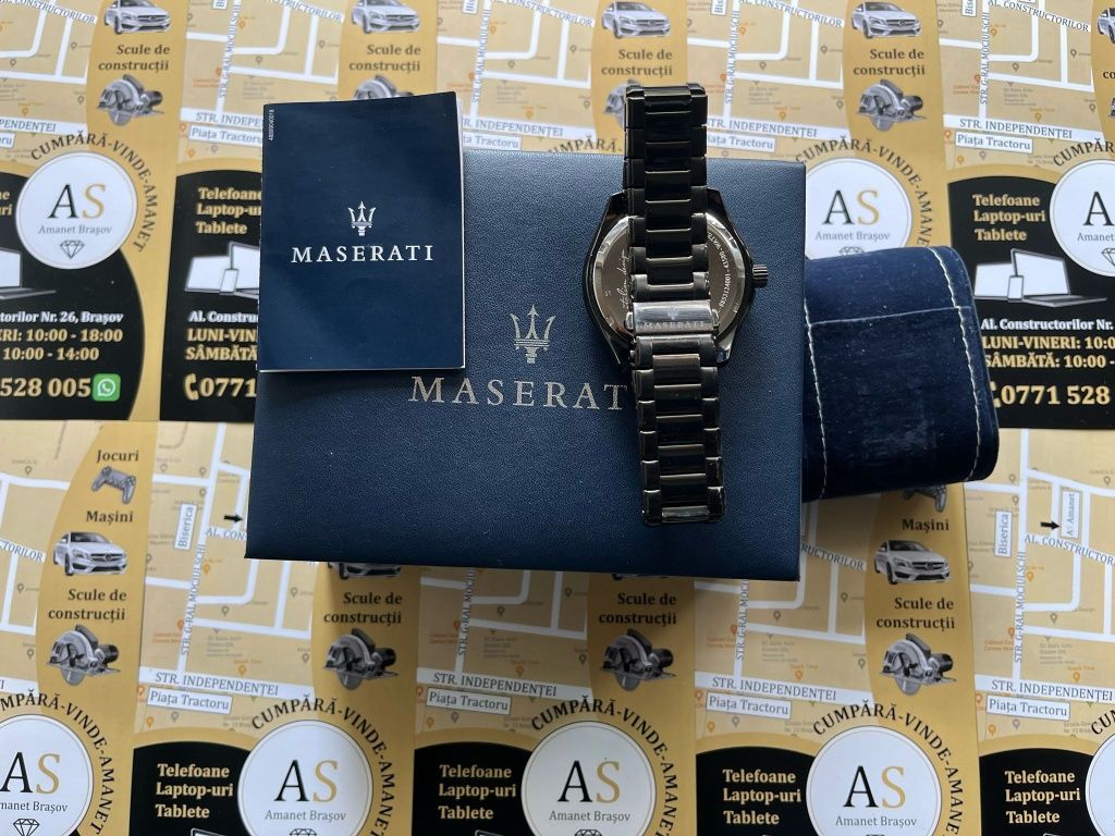 Ceas barbati Maseratti Sorpasso la cutie