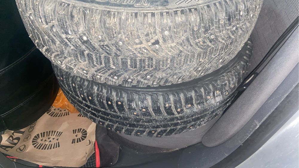 175 и60и14 и 185и65и14 покрышки зимние шипы