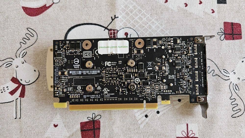 видеокарта NVIDIA Quadro P1000