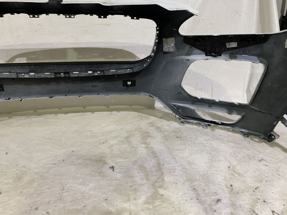 Bara fata Jaguar E-Pace, 2017, 2018, 2019, 2020, 2021, 2022, 2023, cod origine OE J9C3-17F003-AA, cu gauri pentru senzori de parcare (4).