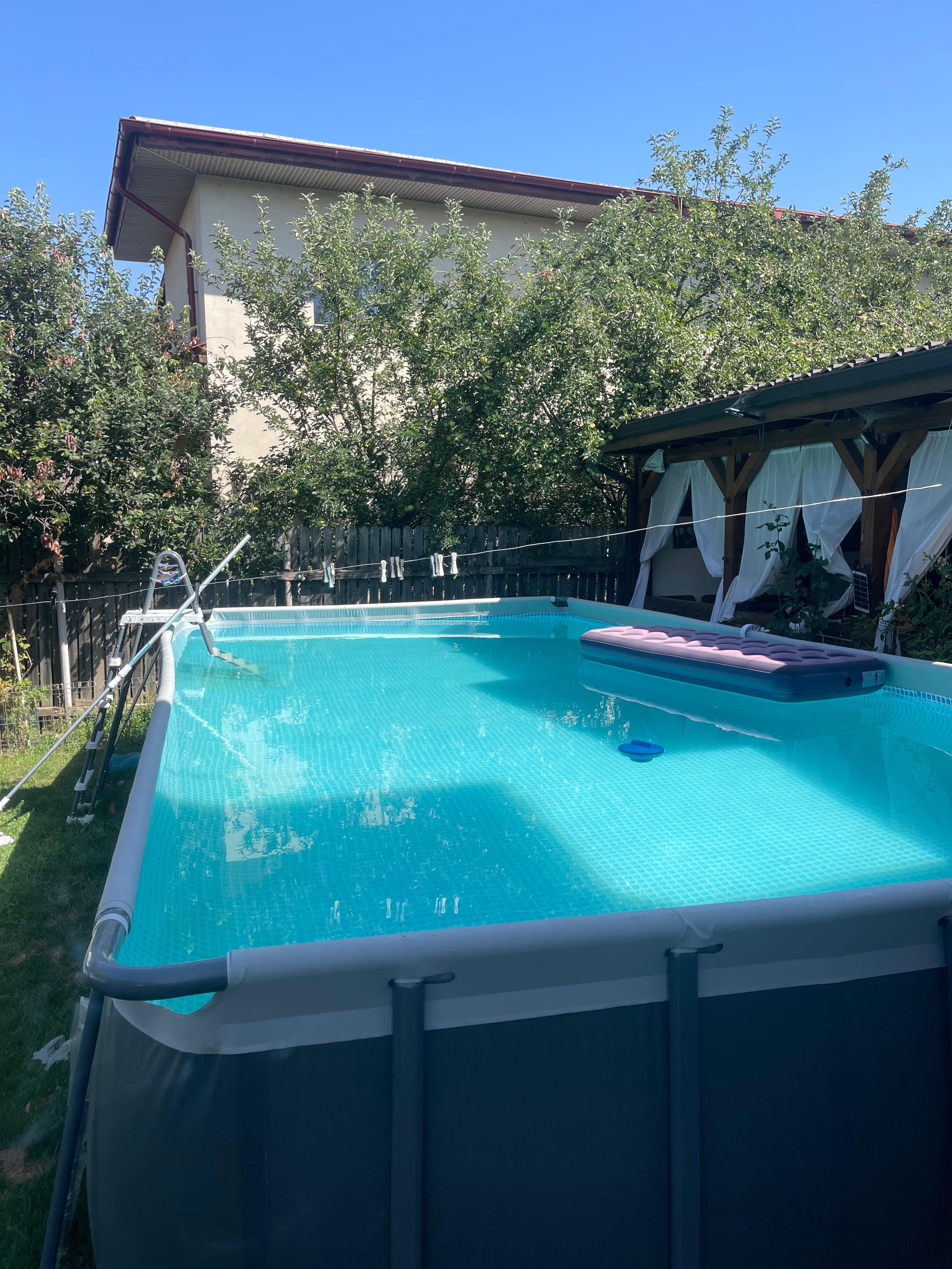 Piscina supraterana intex cu pompa de reciclare